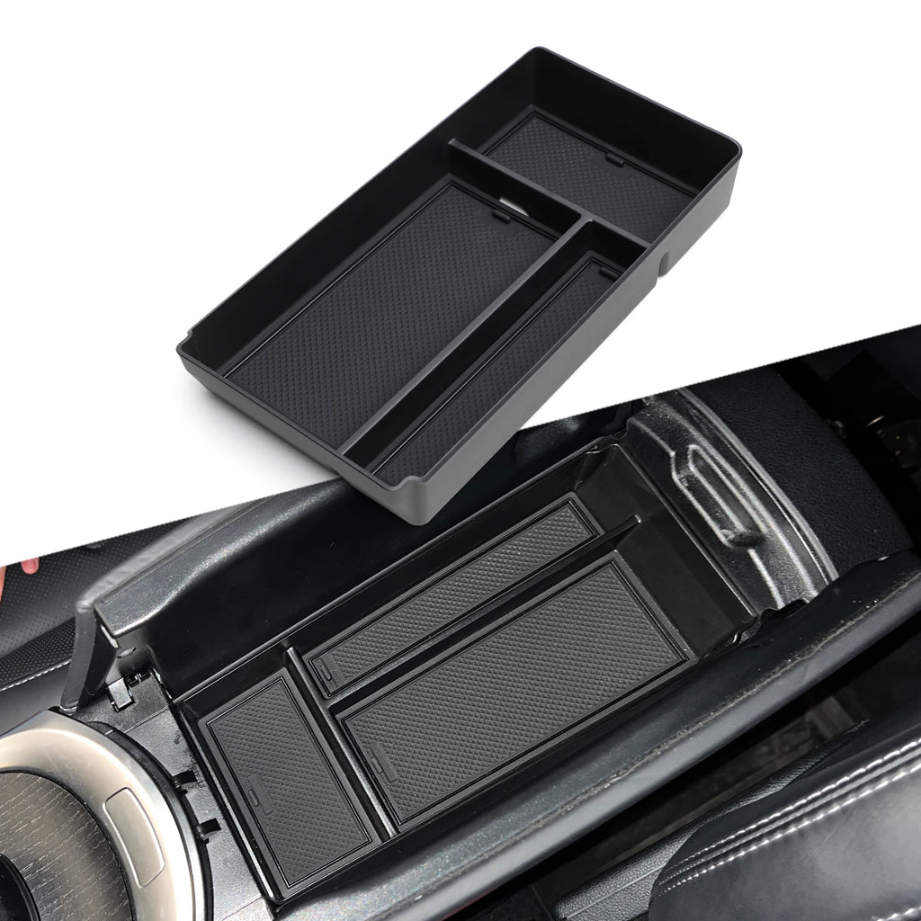 Central Armrest Storage Box Tray for Benz G350 G400 G500 G63 AMG 2019 - 2024 Organizer Accessories Tidying Black