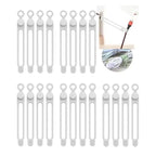 Silicone Cable Ties,Cord Organizer,Cable Straps,Reusable Cord Ties,Travel Cable Organizer ,Cute Elastic Tie, Wire Ties