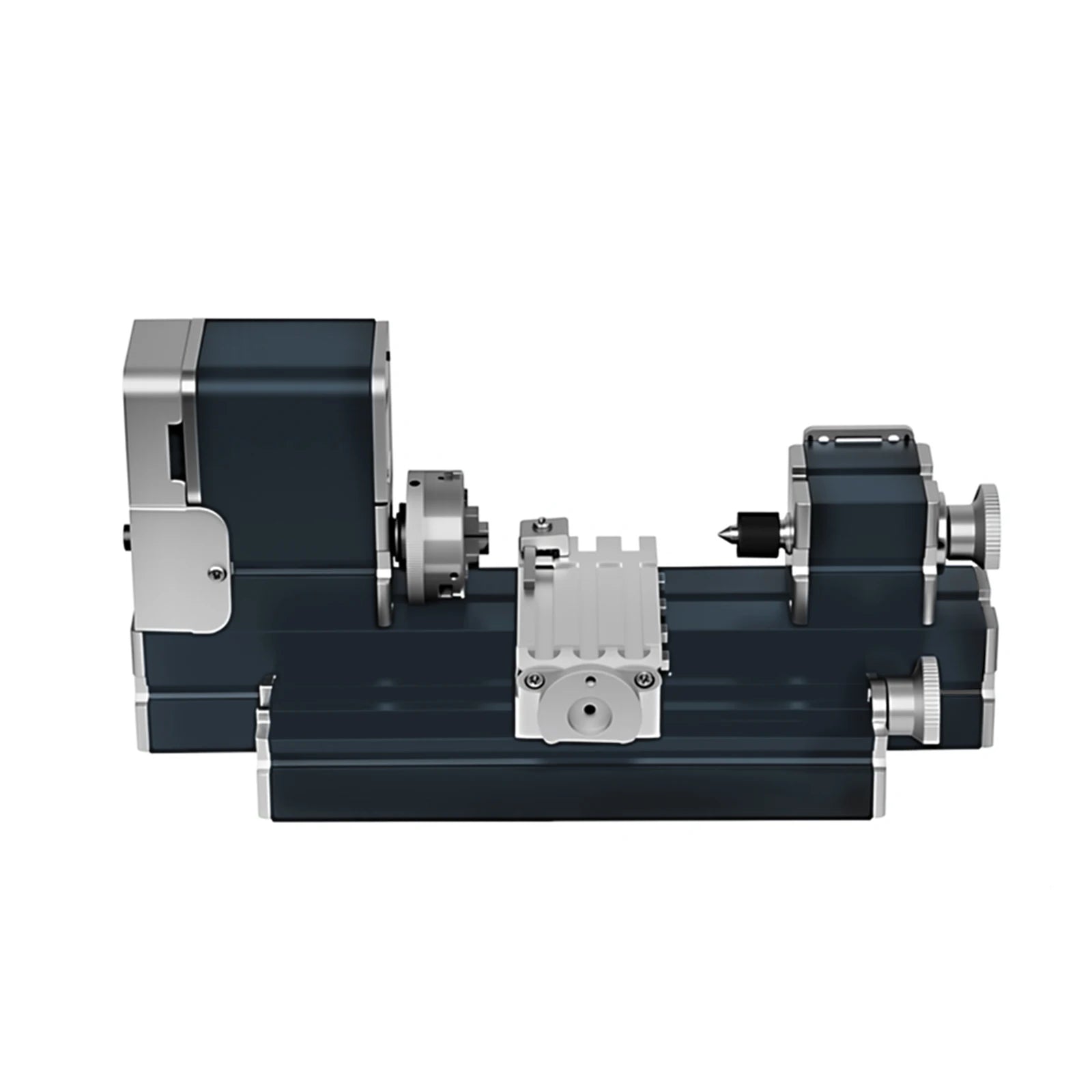 Mini All Metal Lathe Machine DIY Tool Benchtop Wood Lathe Woodworking for Hobby Sience Education Modelmaking AC110V-240V 36W