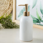 Simple Ceramic Soap Liquid Bottle Hand Sanitizer Bottle Solid Color Bathroom Creative Dispensing Bottle Squeeze Bottle