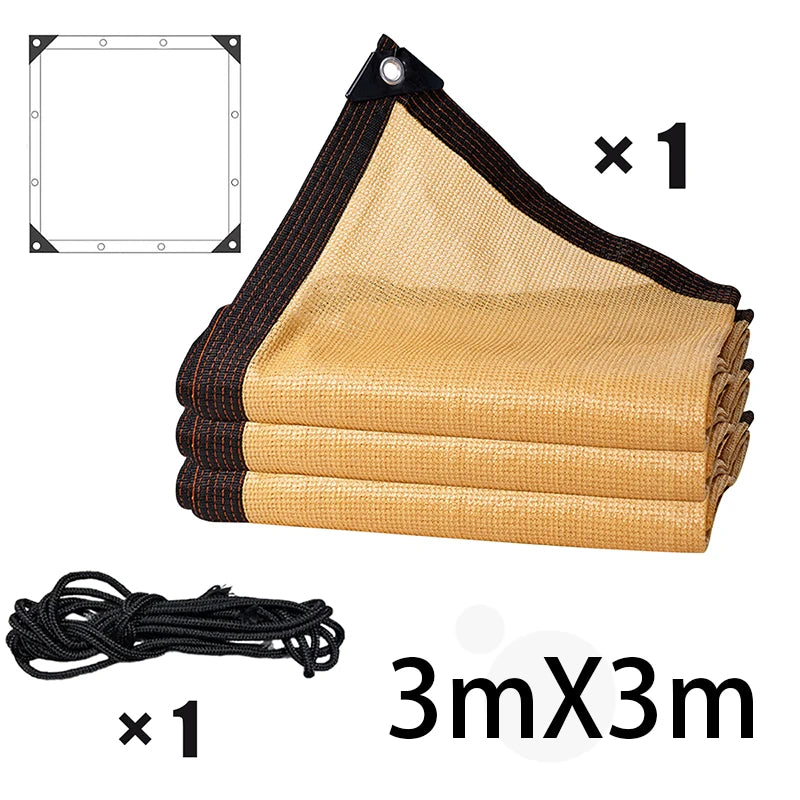 Outdoor Shade Sail Decorations for Gardens Accessories Car Mesh Yard & Garden Decors Shading Folding Retractable Awning Terrace