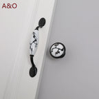 Handles Drawer Cabinet Furniture Kitchen Handles for Cabinet Knob Door Drawer Furniture Kitchen Knob European Black Hardware