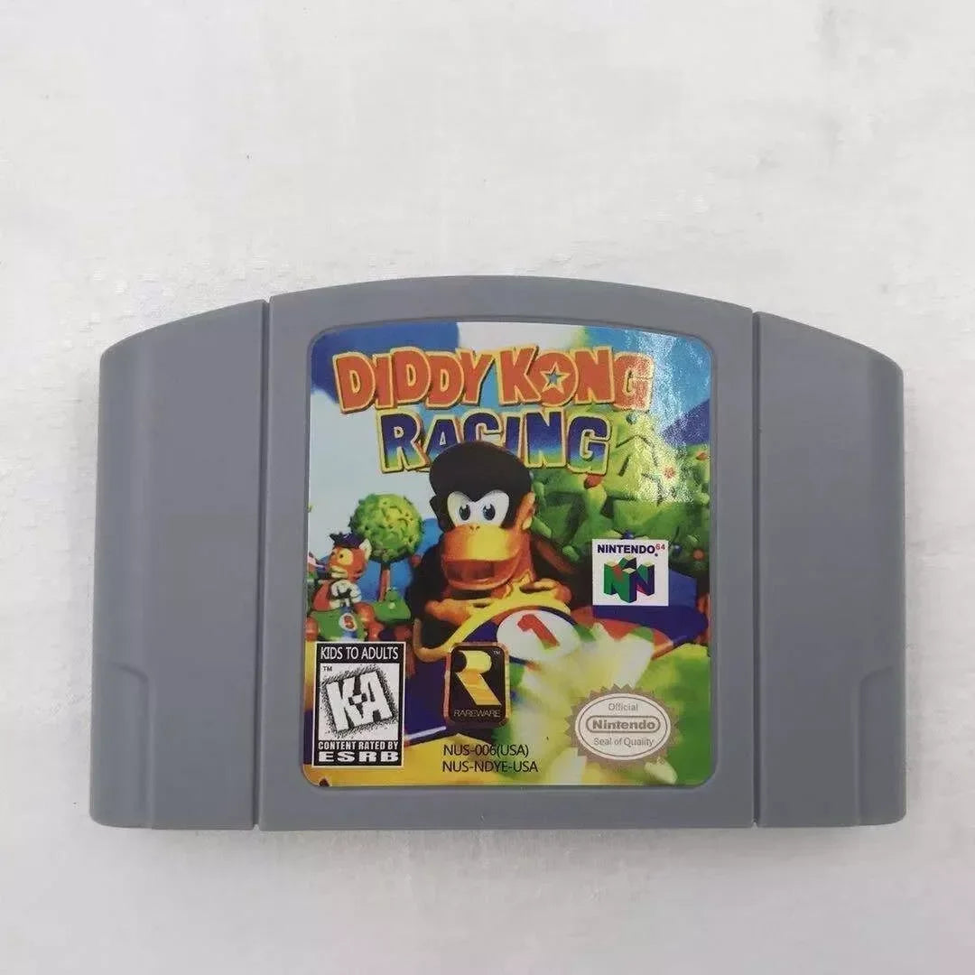 N64 64-Bit Game Cartridge | Super Bros. Series Compatible