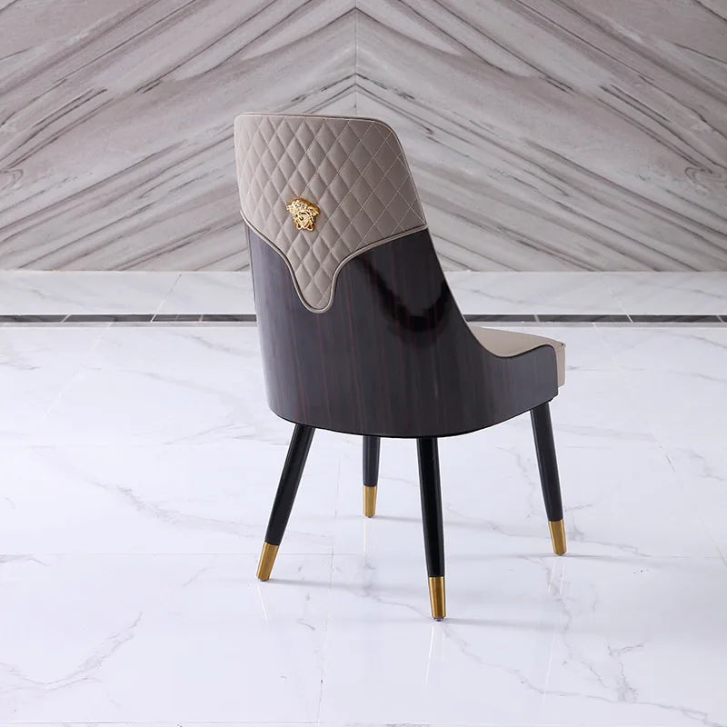 Comfortable Modern Dining Chairs Relaxing Kitchen Single Minimalist Dining Chair Waiting Room Lounge Dining Room Furniture