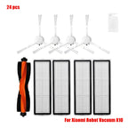 For Xiaomi Robot Vacuum X10 Robot Vacuum Cleaner Parts Replacement Main Side Brush Hepa Filter Mop Cloth Dust Bag Accessories