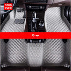 DOODRYER Custom Car Floor Mats For Tesla Model X Auto Carpets Foot Coche Accessorie