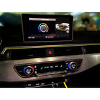 Car 30-color LED trim panel for Audi A4 A5 B9 instrument panel light guide strip synchronous original ambient light
