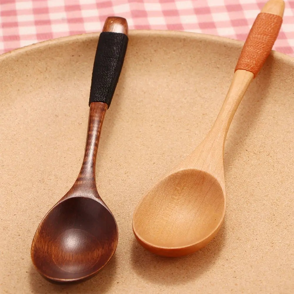 Dinner Kit 2PCS Kitchen Supplies Utensil Rice Soups Tableware Fork Dinnerware Sets Spoon