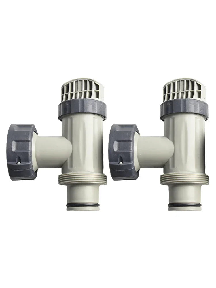 Set of 2 Replacement Plunger Valves for Intex Pool Filters Complete with O Rings and Step Washers for Enhanced Performance