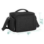Portable Carrying Bag For Cricut Joy Household Heat Press Storage Bag With Adhesive Adjustable Straps Handle For Cricut Joy