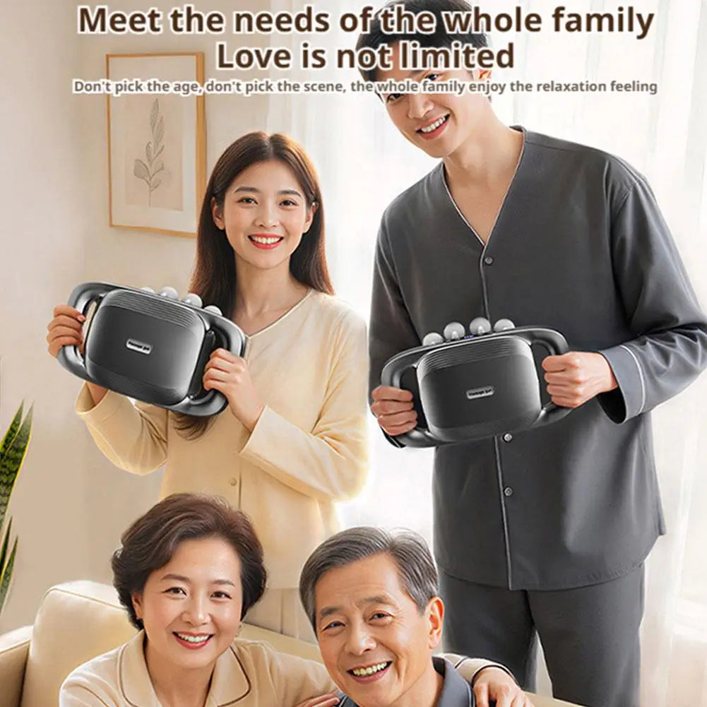 Smart Quickly Relieve Pain Relax Waist Massager 8/16/24 Multi-head Fascia Gun Strong Power Deep Strike Massage Artifact Strength