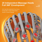 20-Claw Electric Octopus Head Massager