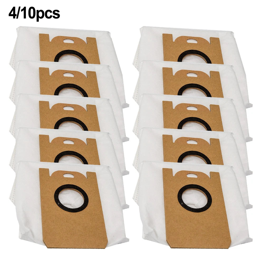 4/10pcs Dust Bags Household Cleaning Tools Replacement For Redkey R10 Robot Vacuum Cleaner Large Capacity Dust Bags Accessories