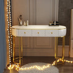 Nordic vanity chair white bedroom LED light Dresser storage cabinet makeup Dressing table light mirror stool bedroom furniture