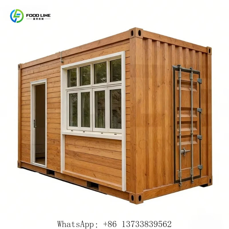 Customized Outdoor Kitchen Custom Container Restaurant Modular Cafe Bar Street Stalls Multipurpose Outdoor Trailer Kitchen