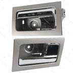 Car Door Interior Handle for Ford F150 Left/Right Chrome Lever Inner Handle F-Series F150 2009-2014 9L3Z1522600CB/9L3Z1522601CB