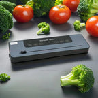 Electric Vacuum Sealer with Built-in Cutter for Food Preservation Sealing Machine Kitchen Dry/Wet Food Packaging Machine