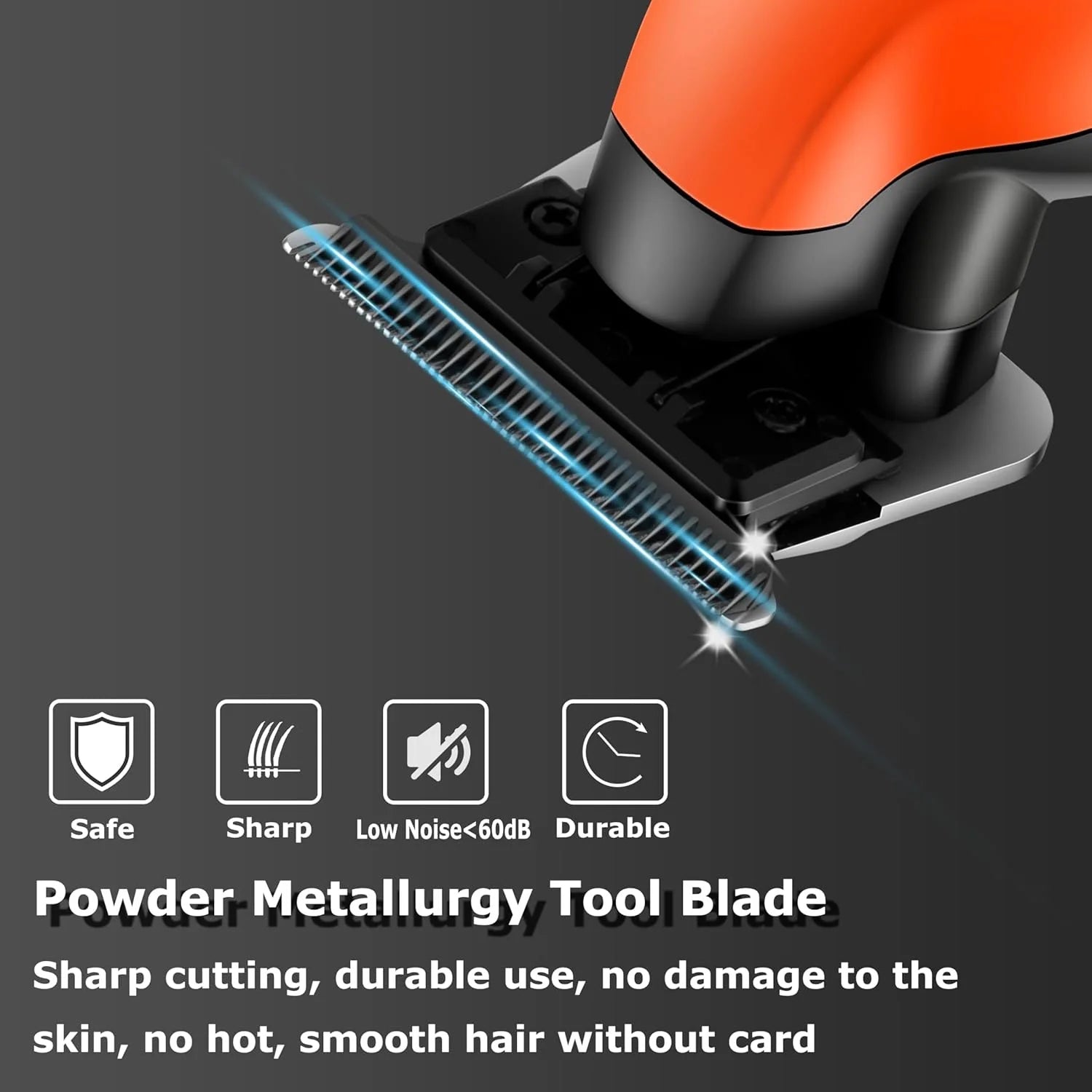 Kemei 2293 Professional Hair Beard Trimmer Men Barber Rechargeable Finish Hair Cutting Machine Zero Gapped Cordless Hair Clipper