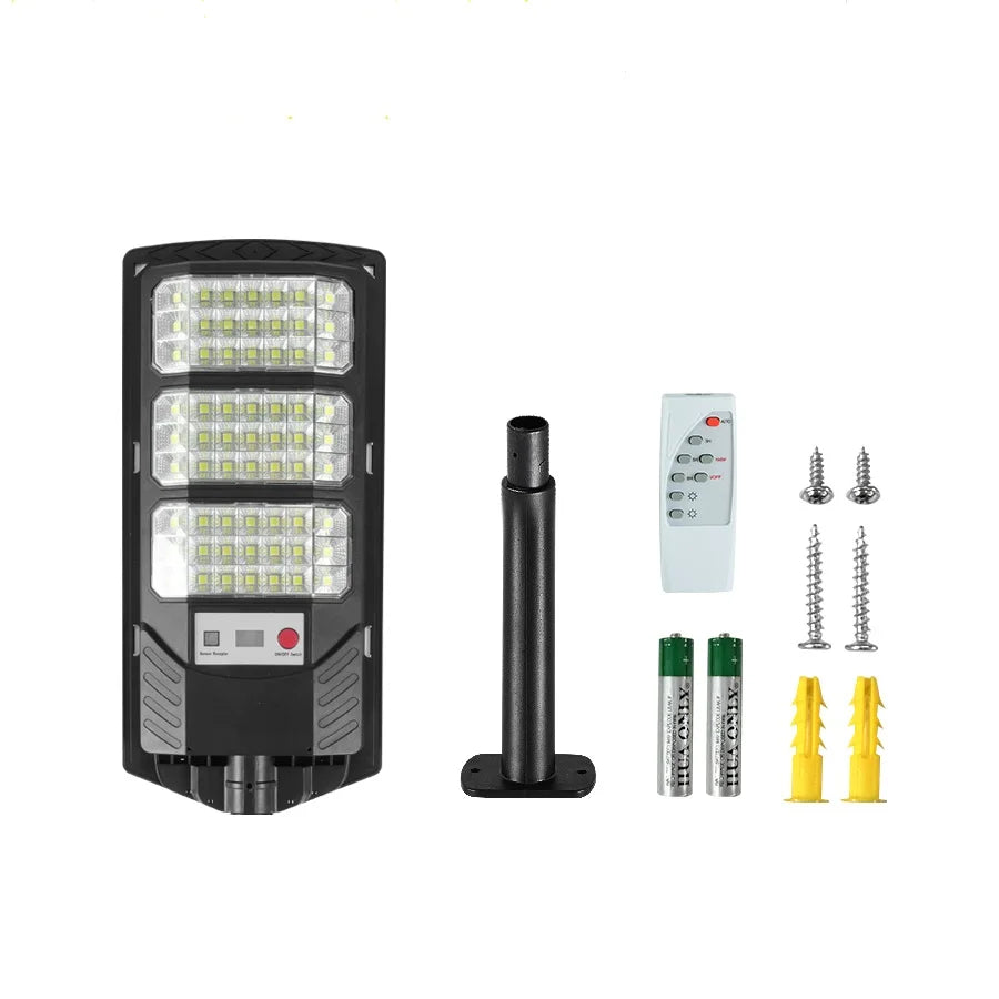 2025 Newest 1000 W LED Outdoor Solar Lights Motion Sensor Wall External Solar Lamp Waterproof Sunlight Power Street Garden Light