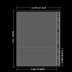 Portable Coin Collection Set 200 Coin 30 paper Money Panels PVC Transparent Philatelic Book Album with Zipper Protection