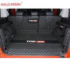 For GWM Tank 300 2023 2024 Custom Trunk Mats Leather Durable Cargo Liner Boot Carpets Interior Cover Car Accessories