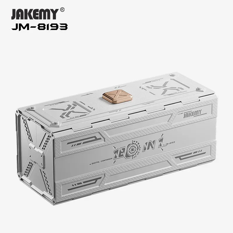 JAKEMY JM-8193 180-in-1 Electric Mini Precision Screwdriver Toolkit Multifunctional for Repair Phone Camera Mini Electronics
