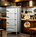 Commercial Food Steaming Cabinet  Stainless Steel Cooking Equipment for Catering Kitchen