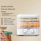 5 Layer Fruit Vegetable Dehydrator Machine Smart 220V 110V Electric Food Dryer for Dry Beef Jerky Meat Fish Tea 식품건조기 음식짤순 건조기시트