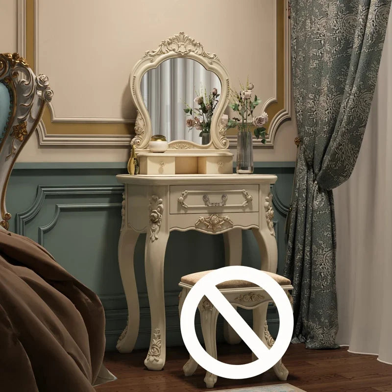 European dresser bedroom makees ins multifunctional princess dressing table storage cabinet integrated small apartment