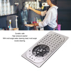 304 Stainless Steel Pitcher Rinser Cup Washer Glass Cleaning Rinser High Pressure Washing With Drain Drip Tray Hose for Bar