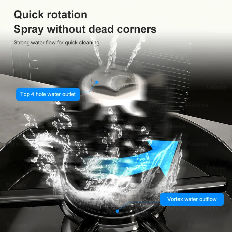 Sink Faucet Glass Cup Automatic Cup Washer Bar for Beer Milk Coffee Cleaner Tool Kitchen Sink Accessories