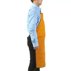 Cowhide Leather Welder Apron Work Safety Workwear Glaziers Blacksmith Apron Electric Welding Safety Clothing