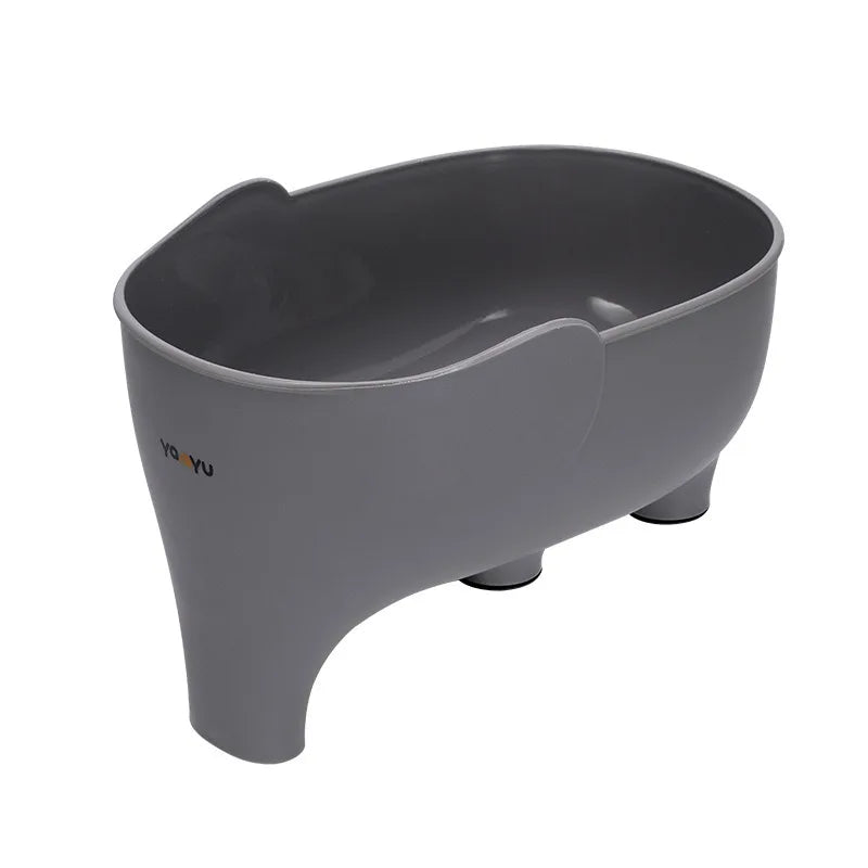 Elephant Drain Basket Multifunctional Kitchen Sink Drain Basket Home Kitchen Living Room Vegetable and Fruit Washing Basket