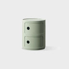Round bedside table nordic plastic Bedside cabinet for bedroom small side end table nightstand Storage locker