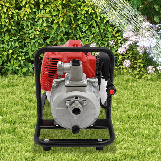 1-inch 1.7HP 2-Stroke Gasoline Water Transfer Pump | High-Pressure for Irrigation
