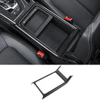 For Audi Q5 FY 2018 2019 2020 2021 Car Styling Interior Door Window Handle Panel Strips Cover Trim Carbon Fiber ABS