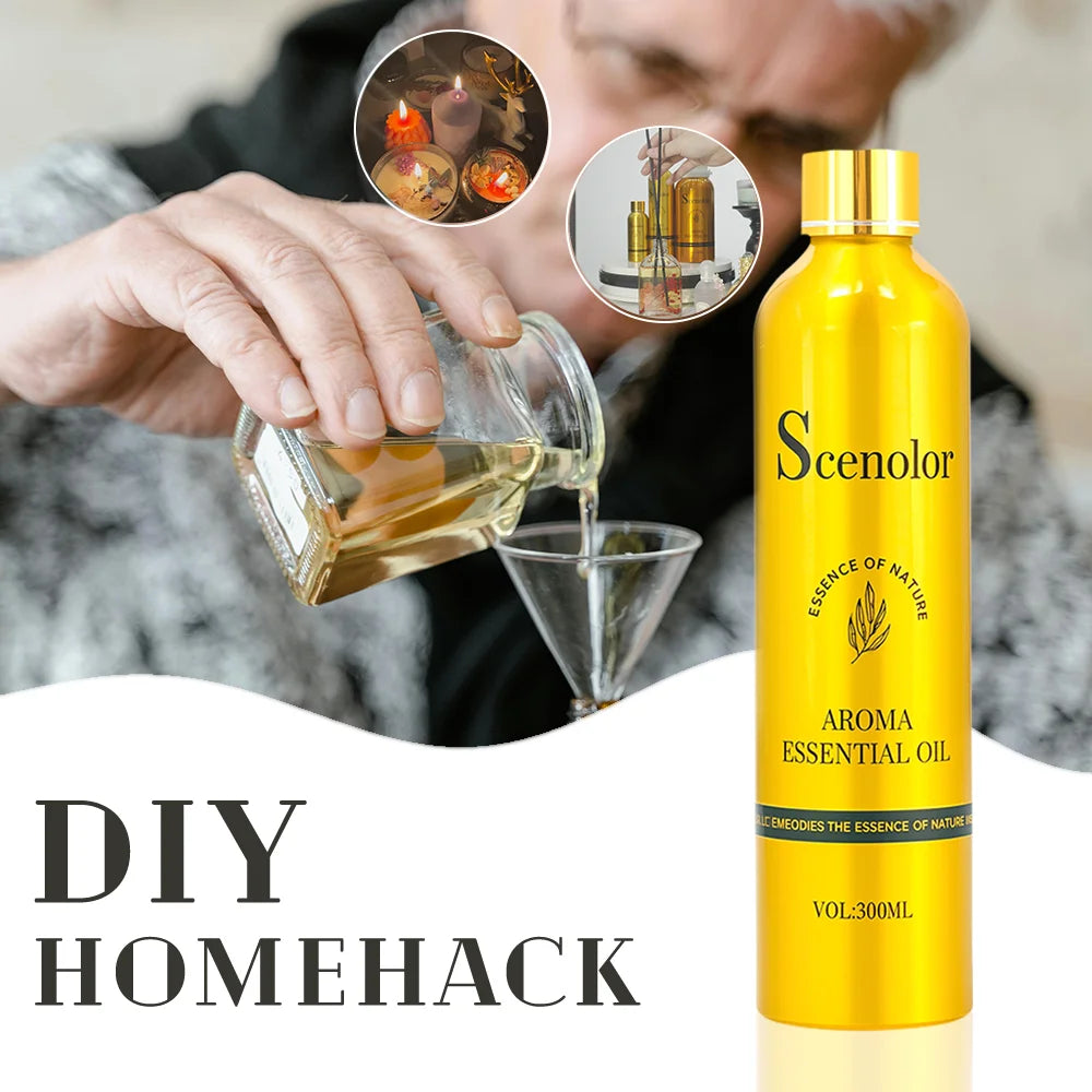 300ml French Oud Fragrance Oil - Long-Lasting Hotel & Home Perfume