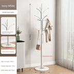 Iron Hat Rack Floor Standing Bedroom Hanger Household Living Room Vertical Minimalist Clothes and Clothing Storage Rack