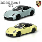 Original Maisto 1:18 Porsche 911 Targa 4 GTS 992.2 Alloy Sports Car Model Diecast Metal Track Racing Vehicles Car Model Toy Gift