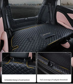 For BYD Dolphin Mini 2025 Custom Car Trunk Mat BYD Seagull Leather Full Coverage Cargo Liner Waterproof Interior Accessories