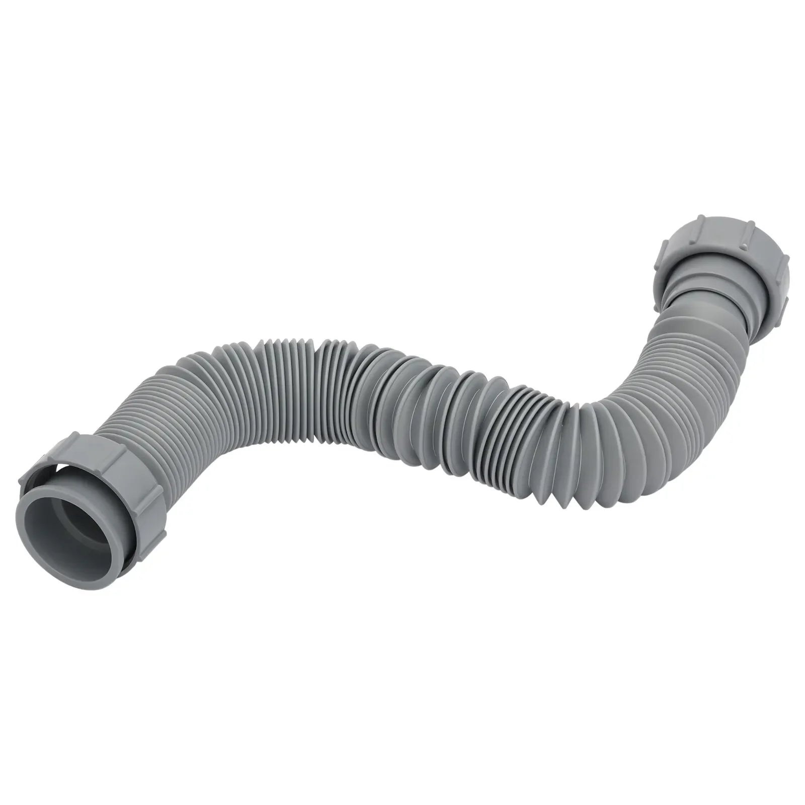 Bathroom Kitchen Flexible Tube Pipe Sink Basin Water 1-1/2 P-Trap Drain Hose