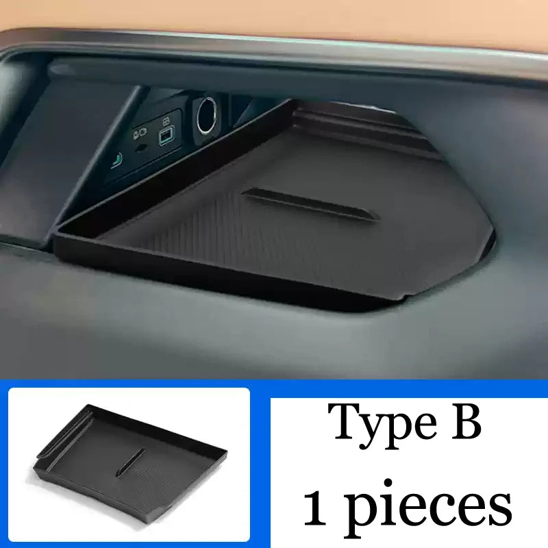 For BYD Equation Leopard 8 2025 2024 Car Styling Central Control Storage Box Central Dedicated Storage Box Auto Accessories