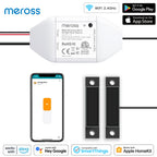 Meross HomeKit Smart WiFi Garage Door Opener WiFi Sensors Controller Remote Control Support Alexa Google Assistant SmartThings