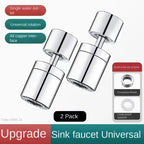 Kitchen kitchen basin pool all copper faucet universal anti-splash head universal joint can rotate shower bubbler