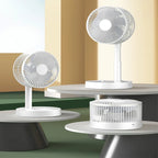Xiaomi MIJIA 3600mah Desk Fan 4 Speed Adjustable Desktop Table Fan Wit
