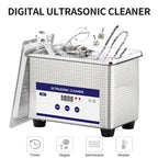 Ultrasonic Cleaner Glasses Cleaning Machine for Jewelry Watches Denture Tool Ultrasonic High Frequency Vibration Washing Bath