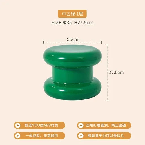 Home Shoe Changing Stool Ins Style Low Stool Sofa Side Table Nordic Modern Minimalist Living Room Creative Small Round Stools