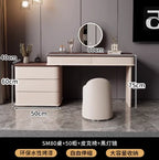 Minimalist Storage Vanity Table Nordic Wooden Luxury Salon Bedroom Dresser Space Saving Beauty Meuble Coiffeuse Furniture
