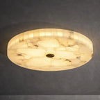 Led Lights Modern 2025 Marble Ceiling Chandelier Home Decor Ceiling Lamp White Marble New Designer Lustre for Living Room