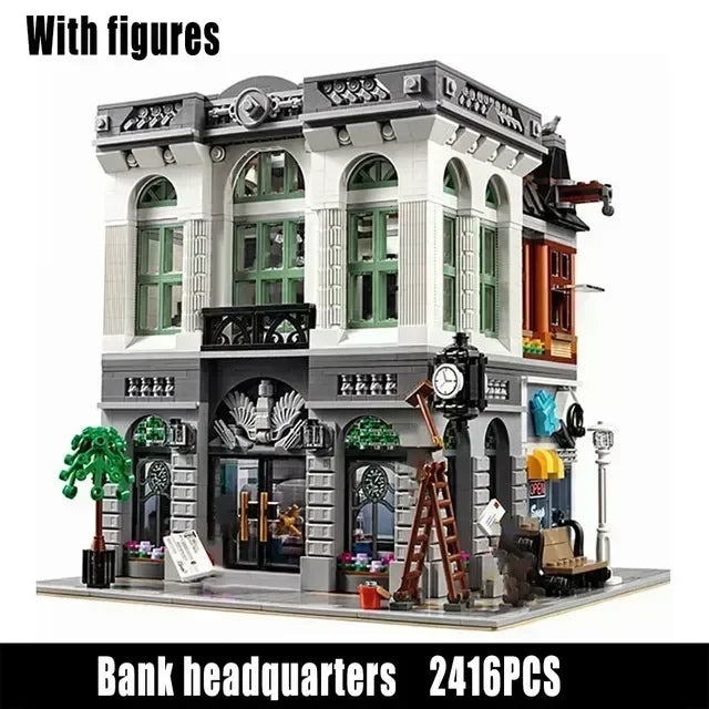 Creator Expert Pet Book Shop Town Hall Downtown Diner Modular Brick Bank Cafe Corner Toys Parisian Set | AlluCanFind